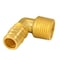 Apollo Apollo PEX-A 1/2 in. Expansion PEX in to X 1/2 in. D MNPT Brass 90 Degree Elbow EPXME1212 - alternate 4